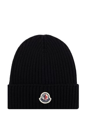 black wool beanie MONCLER KIDS | K29543B00009M1131999